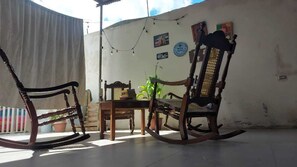 Living area - Hostal Brisas del Ometepe (Rivas)