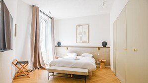 3 bedrooms, iron/ironing board, WiFi, bed sheets - Le Marcel - Appart standing 3 ch avec clim (Marseille)