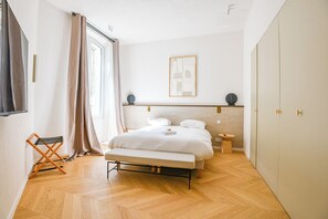 3 dormitorios, tabla de planchar con plancha, wifi y ropa de cama
