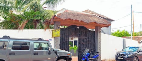 Façade de l’hébergement