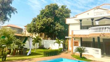 Fassade der Unterkunft