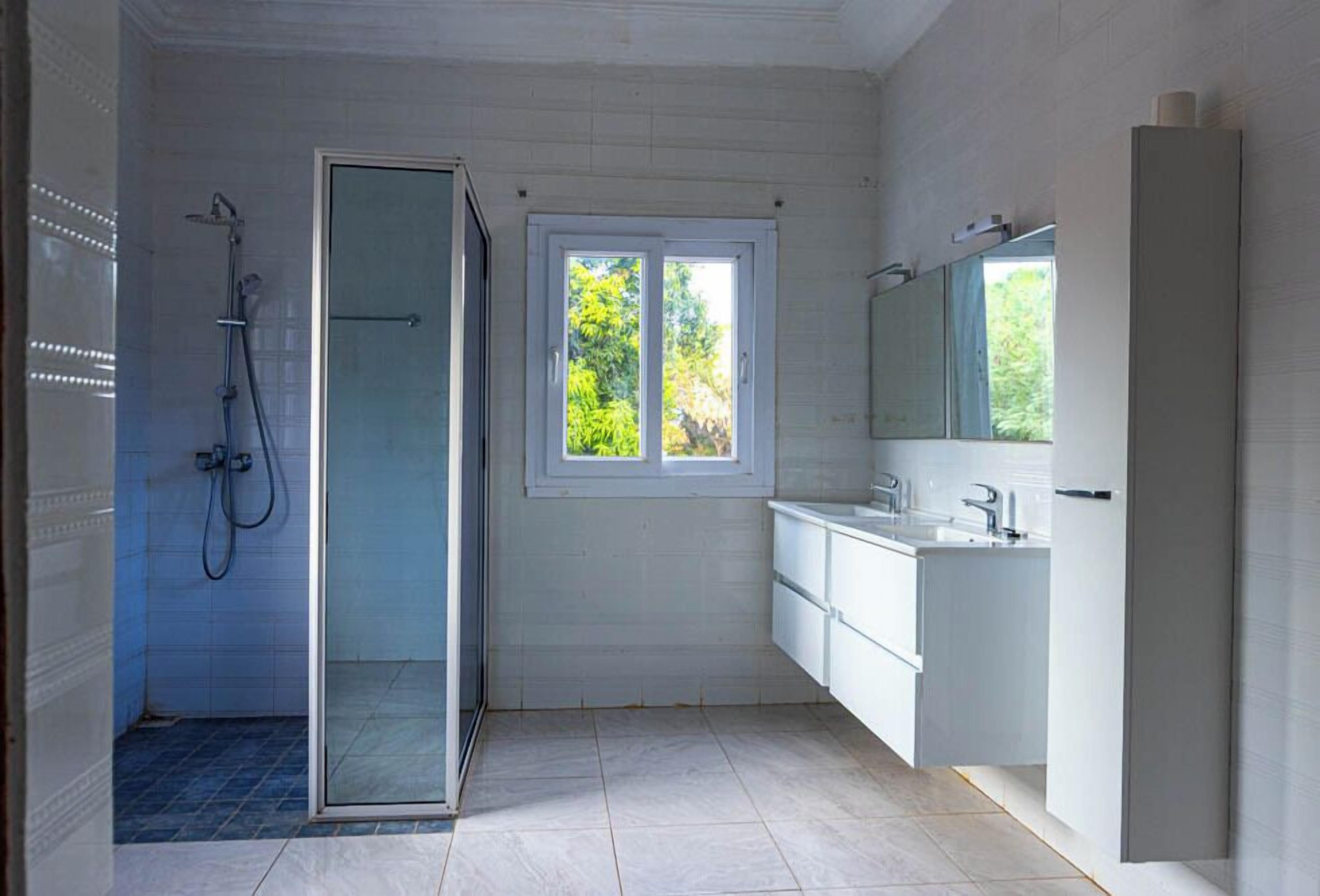 Exclusive Apartment, 2 Bedrooms, Resort View | Bathroom | Shower, towels, soap, toilet paper