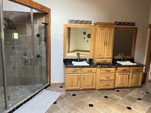 Shower, hair dryer, bidet, towels - Secluded lodge, with multiple hiking trails and breathtaking views! (Conesus)