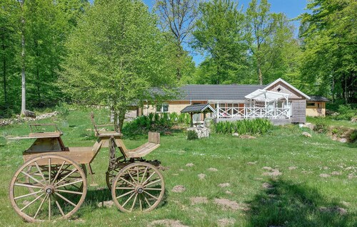 Beautiful home in Höör with sauna