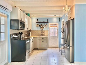Microwave, oven, stovetop