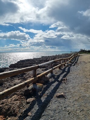Vista spiaggia/mare