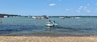 Torch lake house