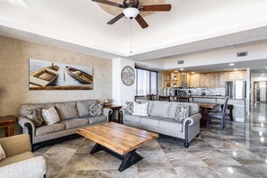 Living area - 4 bedroom 3 bath condominium, C30809 (Puerto Peñasco)