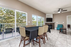 Dining - OceanSide Condo 3BR + 2Bath, Jacuzzi, Elevator - 1 (OCEAN CITY)