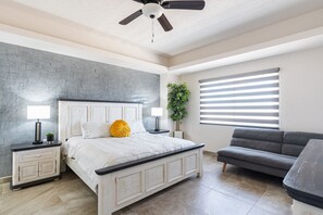 4 habitaciones, internet, ropa de cama y acceso para silla de ruedas 