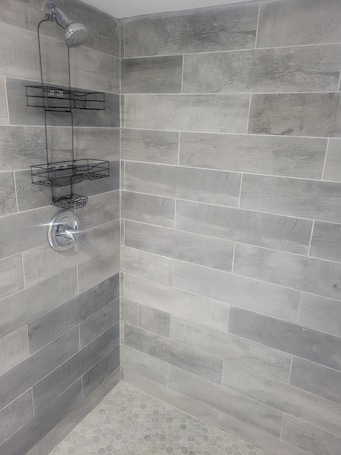 Hair dryer, towels, toilet paper. Downtown Delight: 1BR Near Asbury Park Beach