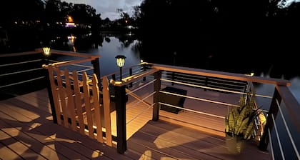 Pool and Fishing Lake Oasis