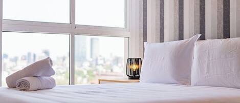 Bügeleisen/Bügelbrett, WLAN, Bettwäsche