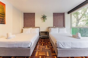 Iron/ironing board, WiFi, bed sheets