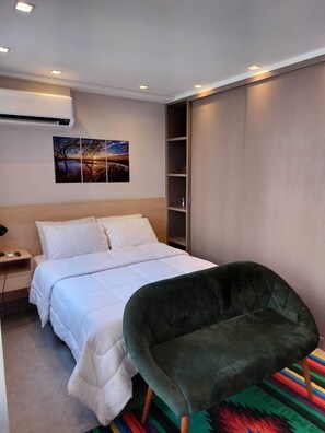 1 Schlafzimmer, Schreibtisch, kostenloses WLAN, Bettwäsche