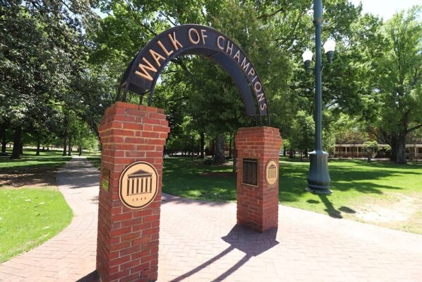 Enceinte de l’hébergement