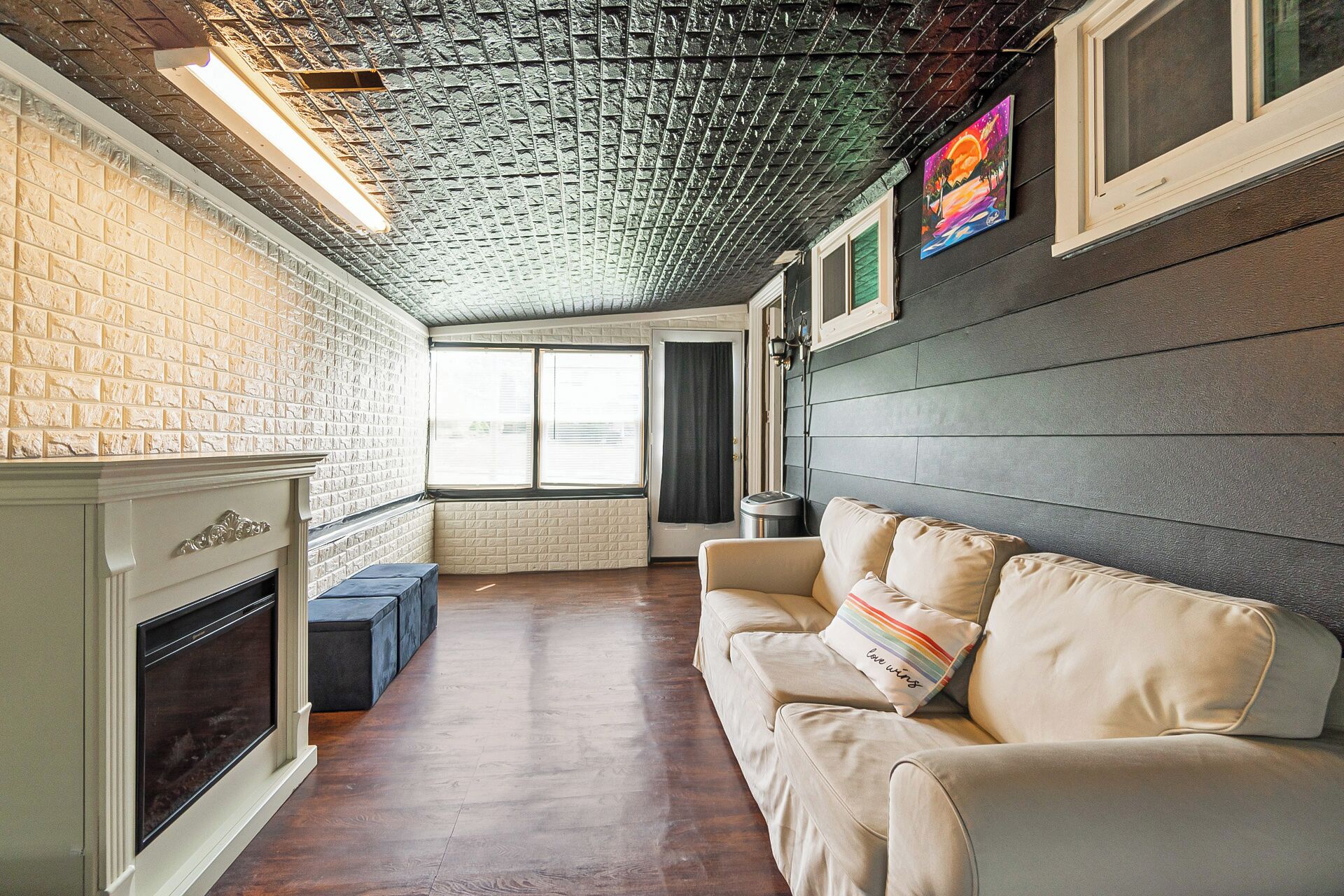 Televisor intel·ligent i llar de foc 