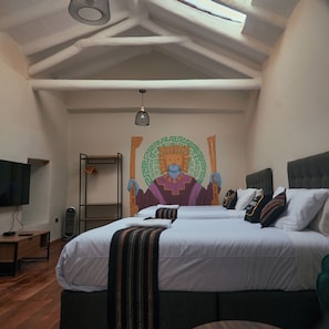 Superior Double Room | Desk, free WiFi, bed sheets - Way Kap Hostel Cusco (Cusco)