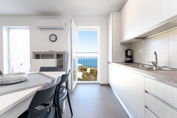 Apartment (Two Bedroom Apartment with Balcony) | Private kitchen | Fridge