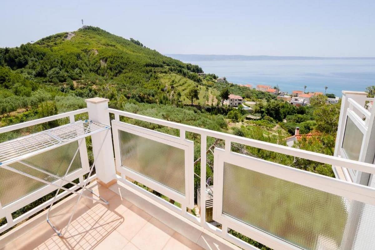 Appartement (One Bedroom Apartment with Sea View) | Balkon