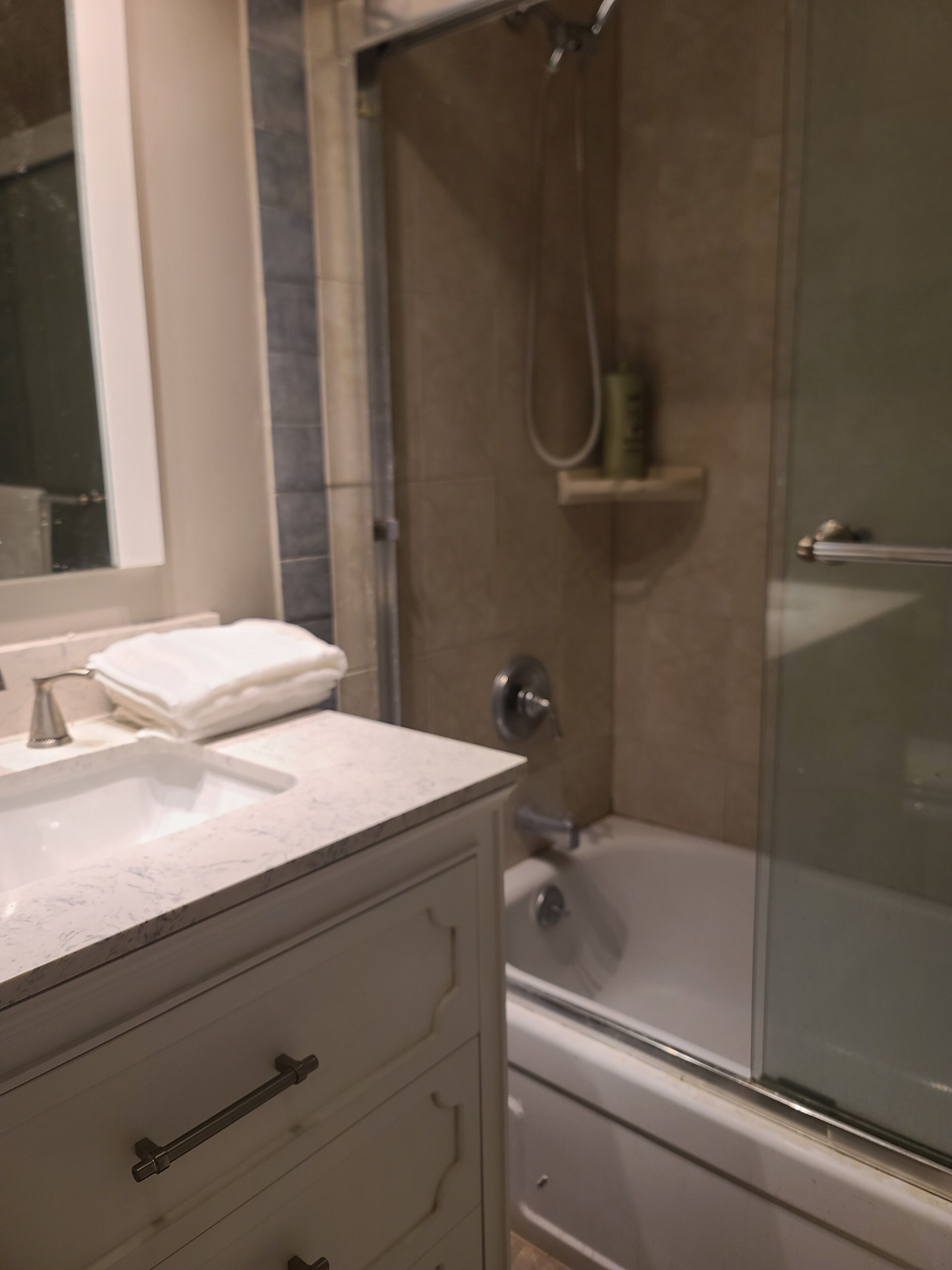 Bathroom with new furniture