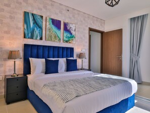 Apartment | 2 bedrooms, bed sheets - Marina Views Cosy Two Bed JBR by Belvilla (Dubai)