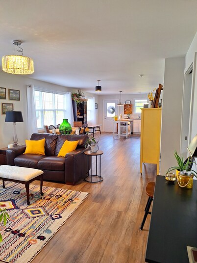 Tucked away on quiet street but short walk to Mahone Bay and all its amenities.