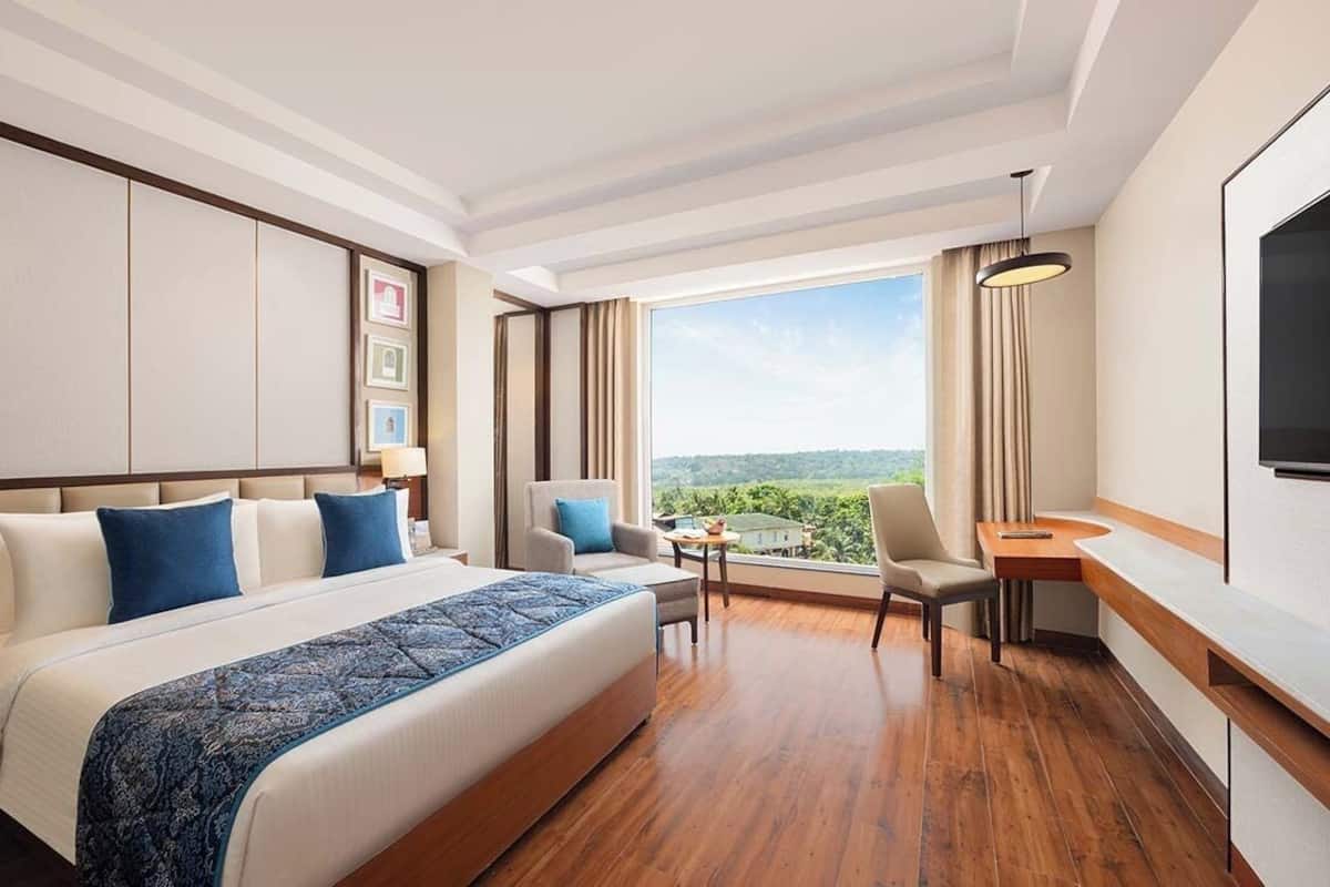 Premium bedding, down comforters, Select Comfort beds, minibar
