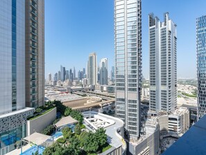View from property - Dlx 21st Flr 3BR Pool/gym Near Mall by Belvilla (Dubai)