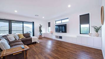 TV, video games, DVD player, offices