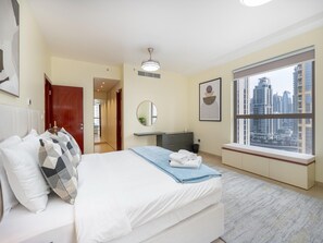 Apartamento | 3 quartos, roupa de cama