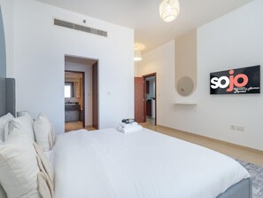 Leilighet | 1 soverom og sengetøy