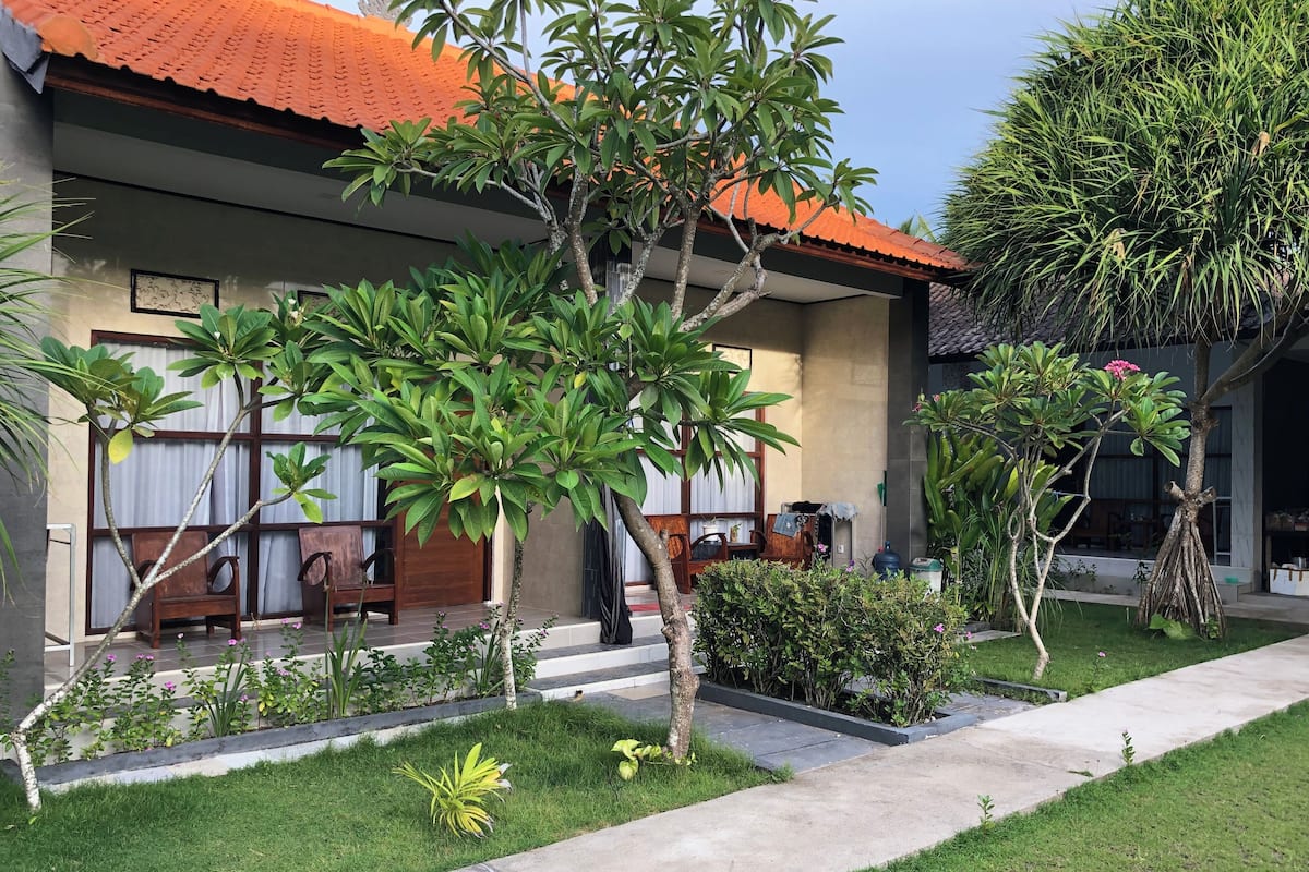 ห้องดับเบิล, 1 ห้องนอน, วิวสวน | ลานระเบียง/นอกชาน