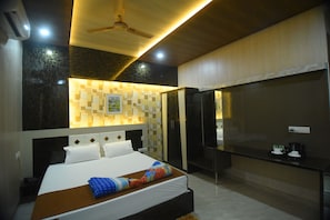 Phòng Deluxe, quang cảnh thành phố | 1 phòng ngủ, phòng cách âm