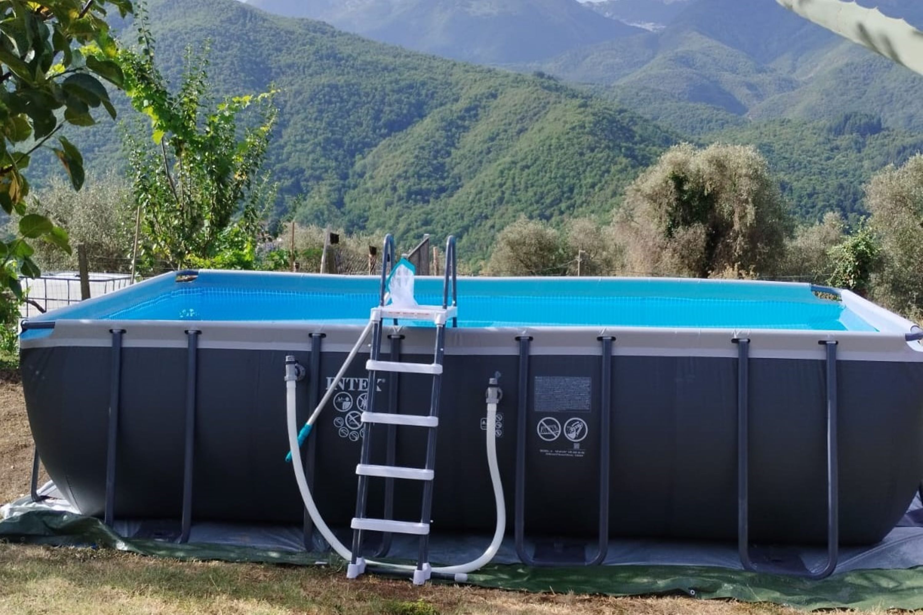 Seasonal outdoor pool