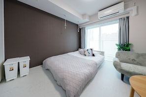 1 habitación, wifi gratis y ropa de cama