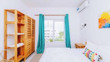 2 habitaciones, tabla de planchar con plancha y wifi gratis