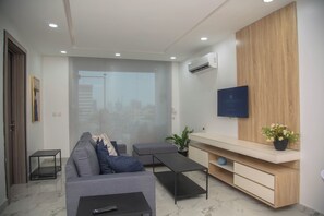 MiVi- Midtown Victoria Island 1.0 | Living area | TV - MiVi (Lagos)