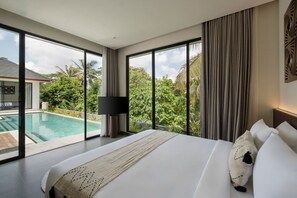 4 bedrooms, in-room safe, desk, laptop workspace - Villa Jenggala by GORO (Ubud)