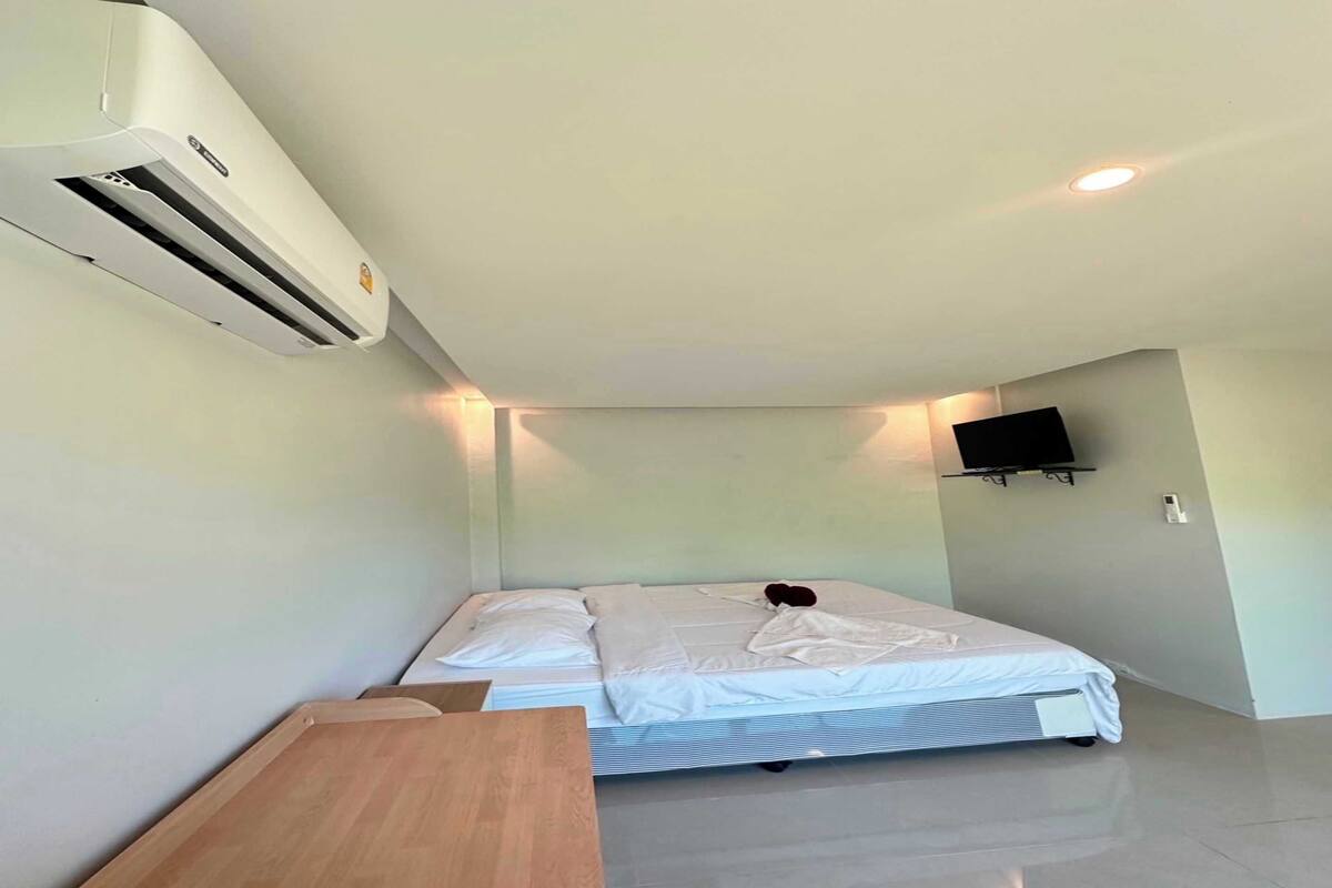Habitación estándar doble | Escritorio, espacio para trabajar con un portátil, wifi gratis