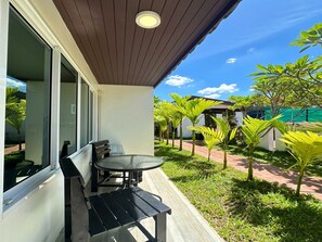 Fachada de la propiedad