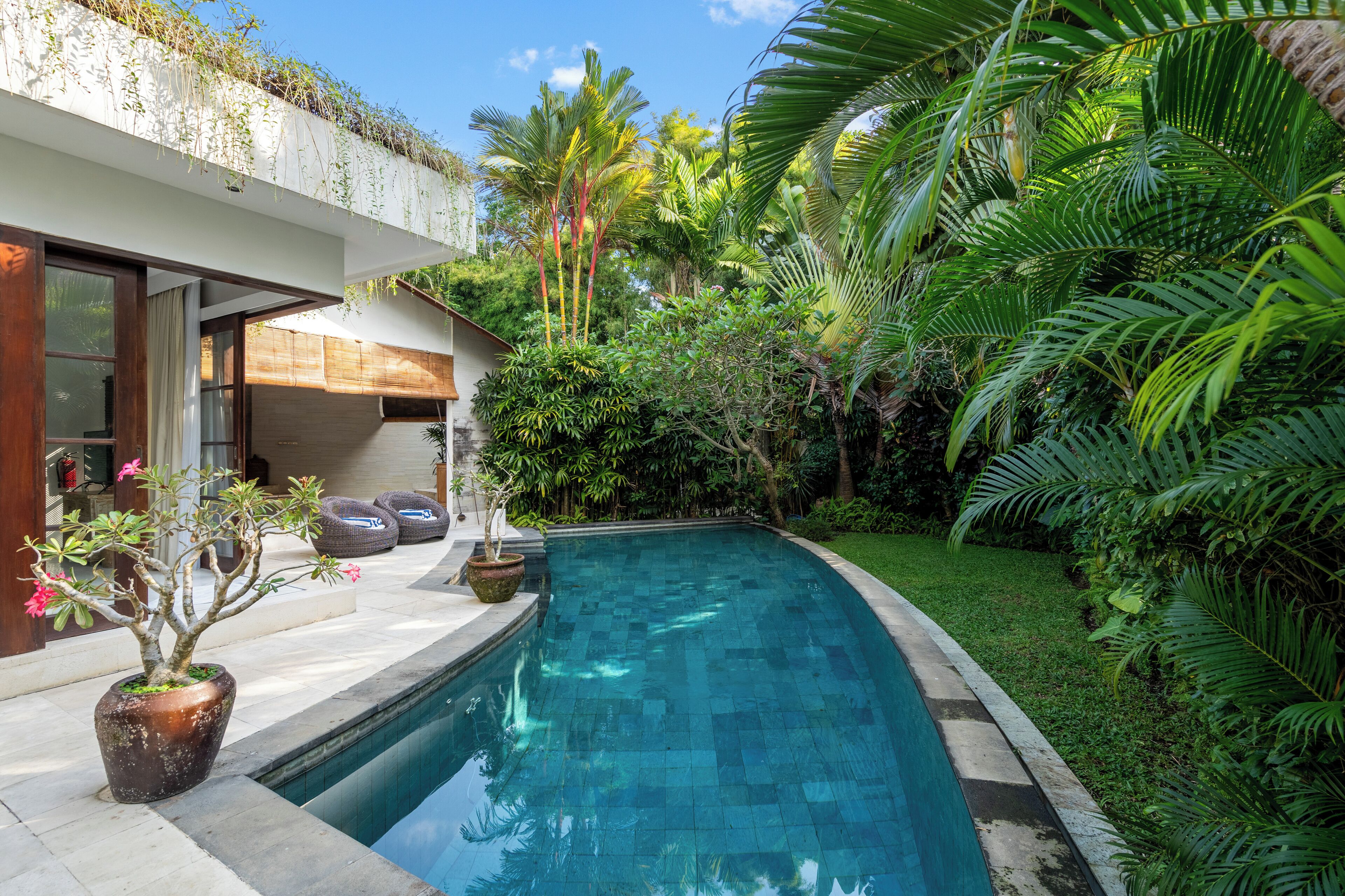 Alberca al aire libre 