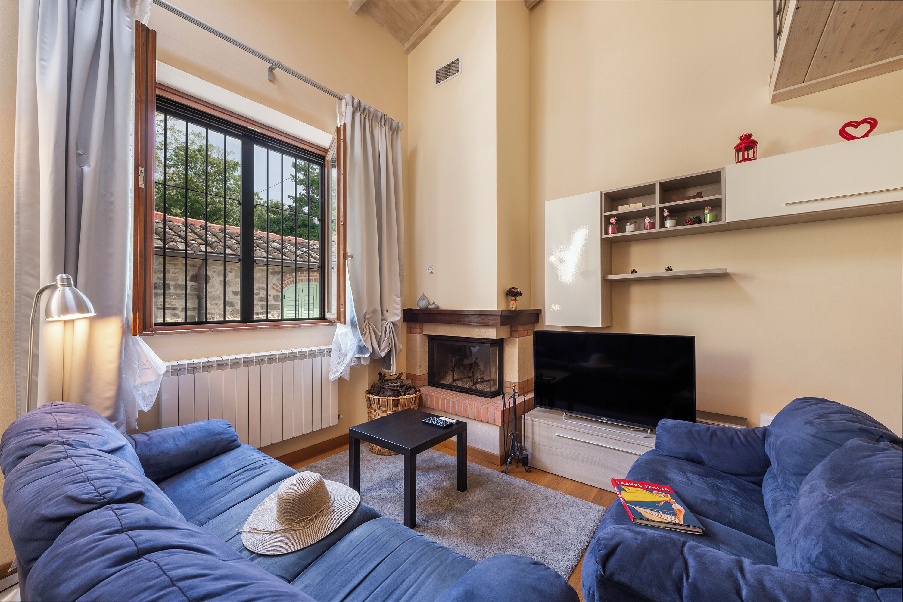 Familien-Stadtwohnung, Mehrere Schlafzimmer (Cozy Trekking Home La Via degli Dei) | Wohnbereich