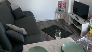 Leilighet (One Bedroom Apartment with Terrace) | Oppholdsrom