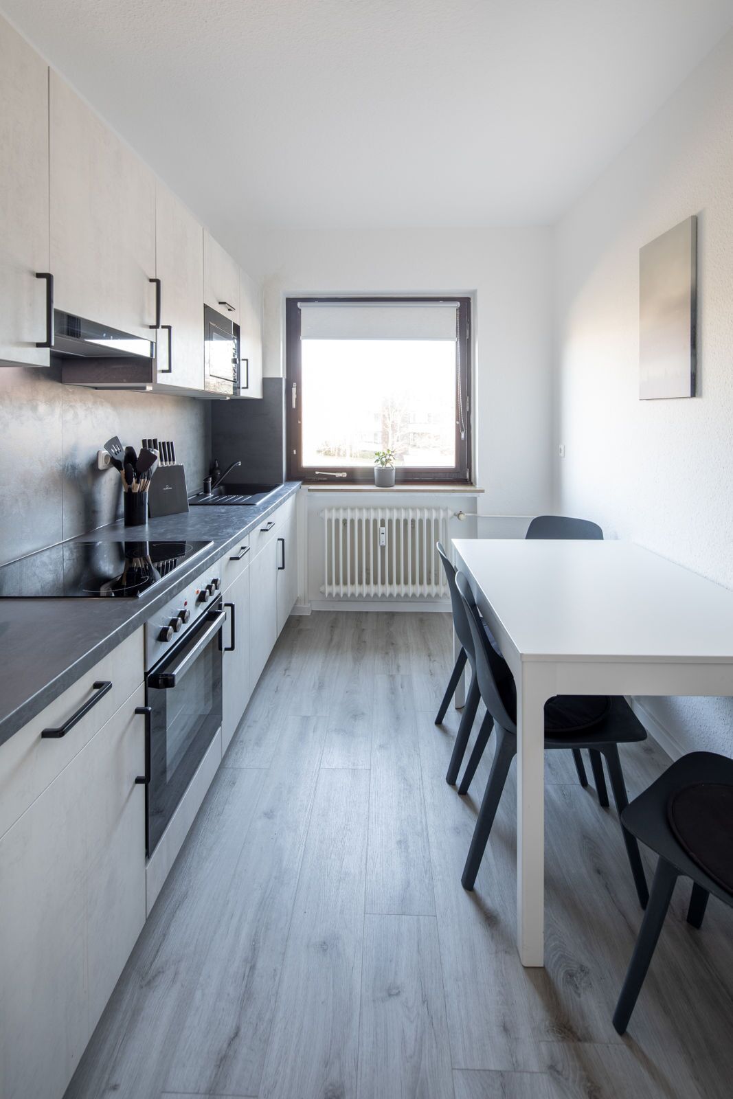 Kühlschrank, Herdplatte, Geschirrspüler