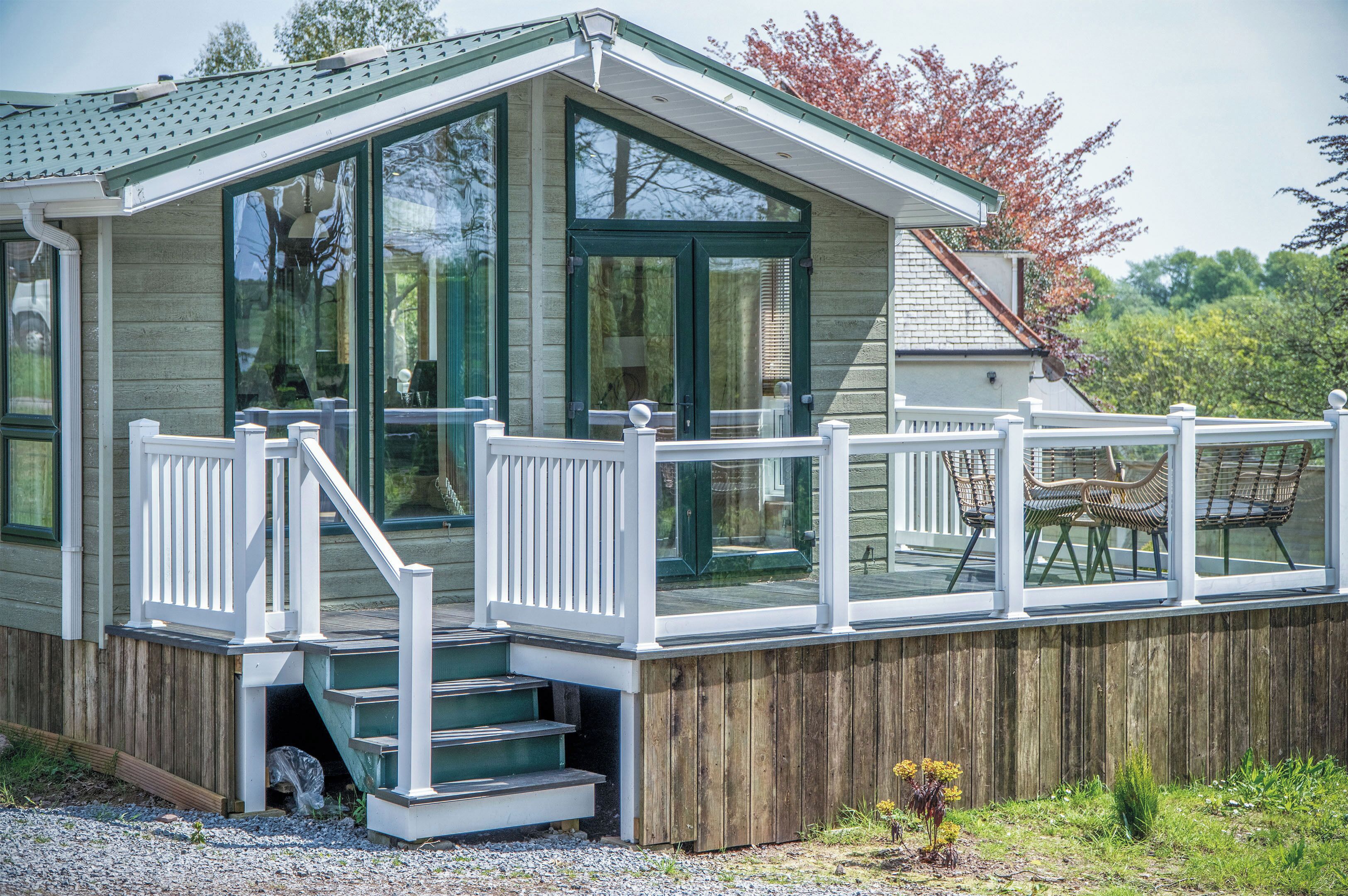 Façade de l’hébergement