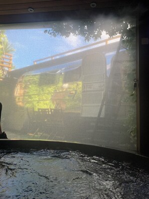 Utsikt fra overnattingsstedet