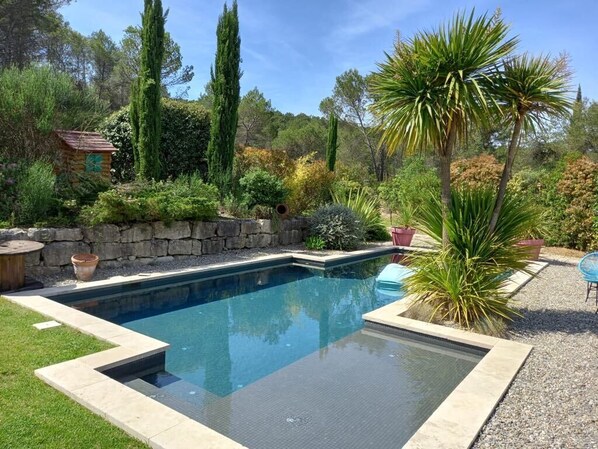 Pool - Villa Climatisée en Provence 4 Chambres (Fuveau)
