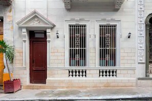 Façade de l’hébergement