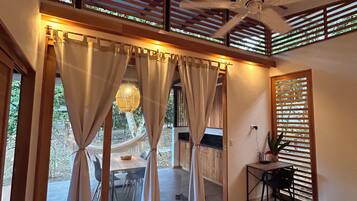 2 bedrooms, iron/ironing board, travel cot, WiFi